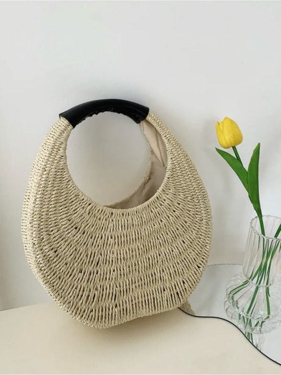 a new day Handbags - a new day Woven Tote Bag